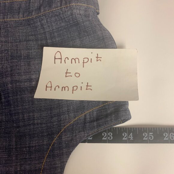 Liz Claiborne Womens Dress SZ XXL Sheath Midi Blue Office Professional Preppy - Picture 8 of 9